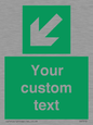 SV7312: Custom Safe Condition Down left arrow