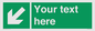 SV7312: Custom Safe Condition Down left arrow