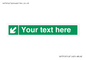 SV7312: Custom Safe Condition Down left arrow