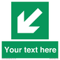SV7312: Custom Safe Condition Down left arrow