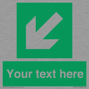 SV7312: Custom Safe Condition Down left arrow