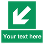 SV7312: Custom Safe Condition Down left arrow