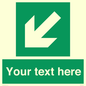 SV7312: Custom Safe Condition Down left arrow