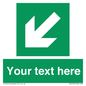 SV7312: Custom Safe Condition Down left arrow