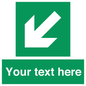 SV7312: Custom Safe Condition Down left arrow
