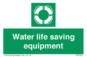 SV7316: Water life saving equipment