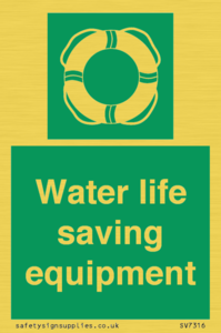 SV7316: Water life saving equipment