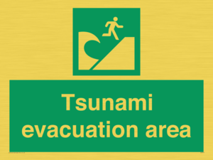 SV7317: Tsunami evacuation area