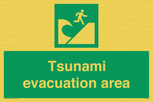 SV7317: Tsunami evacuation area