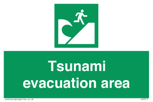 SV7317: Tsunami evacuation area