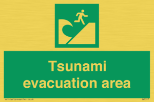 SV7317: Tsunami evacuation area