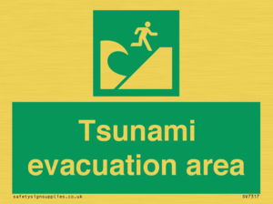 SV7317: Tsunami evacuation area
