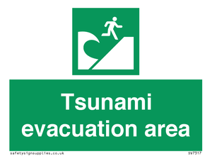SV7317: Tsunami evacuation area