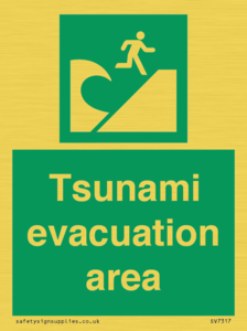 SV7317: Tsunami evacuation area