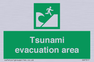 SV7317: Tsunami evacuation area
