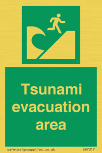 SV7317: Tsunami evacuation area