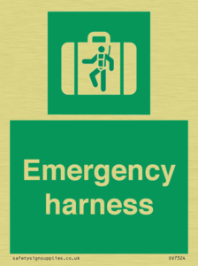 SV7324: Emergency harness