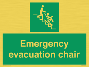 SV7911: Emergency evacuation chair