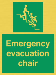 SV7911: Emergency evacuation chair