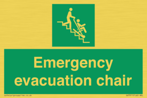 SV7911: Emergency evacuation chair