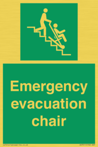 SV7911: Emergency evacuation chair