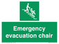 SV7911: Emergency evacuation chair