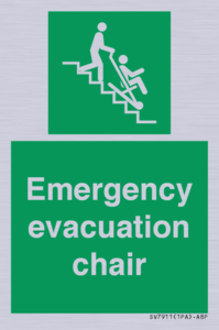 SV7911: Emergency evacuation chair