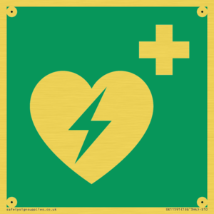 SX11591: E010 safe condition automated external heart defibrillator