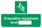 SX14097: Evacuation equipment level