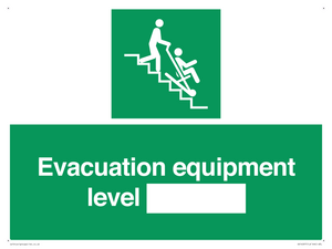 SX14097: Evacuation equipment level