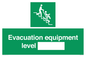 SX14097: Evacuation equipment level