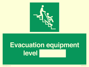 SX14097: Evacuation equipment level
