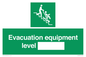 SX14097: Evacuation equipment level