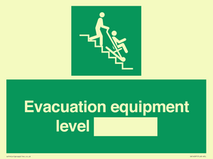 SX14097: Evacuation equipment level