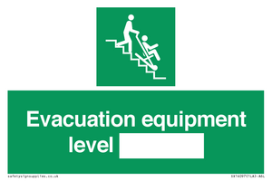 SX14097: Evacuation equipment level