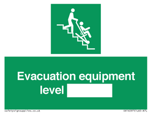 SX14097: Evacuation equipment level