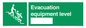 SX14097: Evacuation equipment level