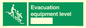 SX14097: Evacuation equipment level