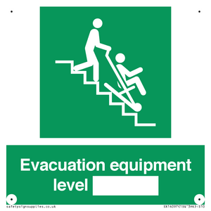 SX14097: Evacuation equipment level