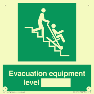 SX14097: Evacuation equipment level