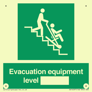 SX14097: Evacuation equipment level