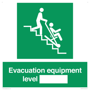 SX14097: Evacuation equipment level