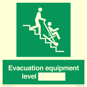 SX14097: Evacuation equipment level