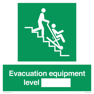 SX14097: Evacuation equipment level