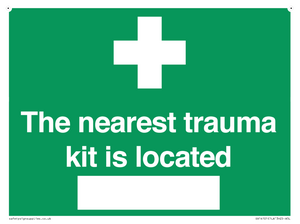 SX14101: Nearest trauma kit location