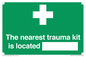 SX14101: Nearest trauma kit location