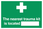 SX14101: Nearest trauma kit location