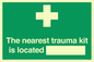 SX14101: Nearest trauma kit location