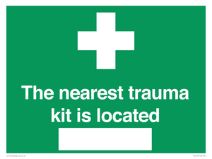 SX14101: Nearest trauma kit location