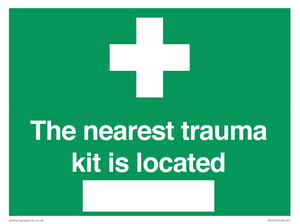 SX14101: Nearest trauma kit location